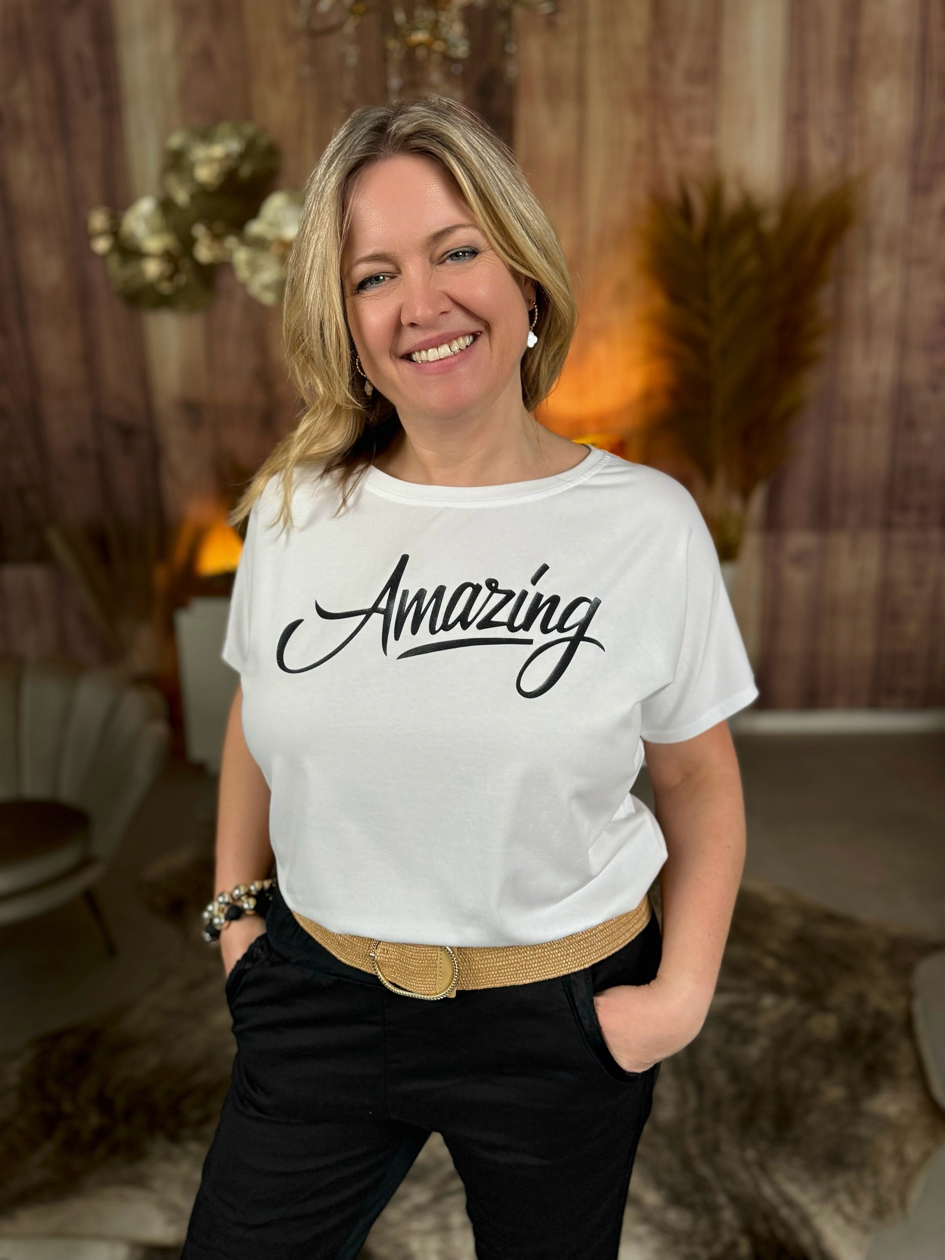 T Shirt Amazing Prinzessin ohne Schloss GmbH