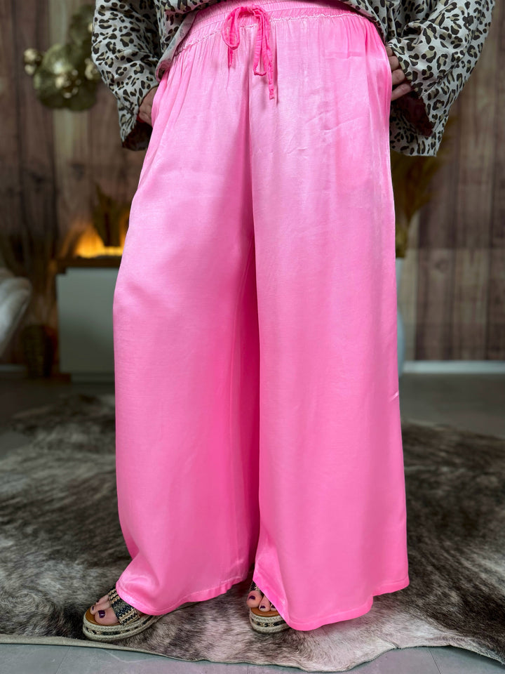 Culotte Hose Neon Pink