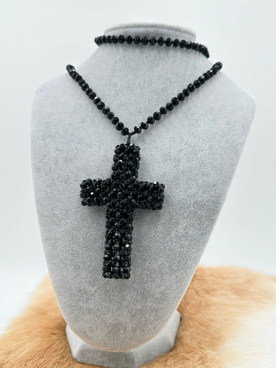 Halskette Glitter Cross