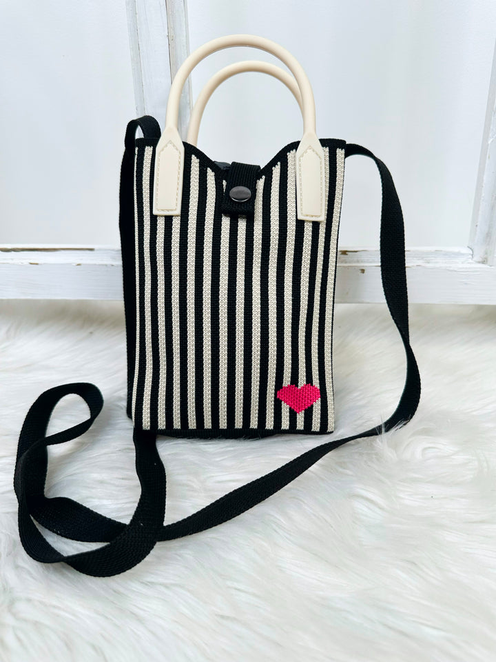 Handtasche Handy Mini Bag Stripe