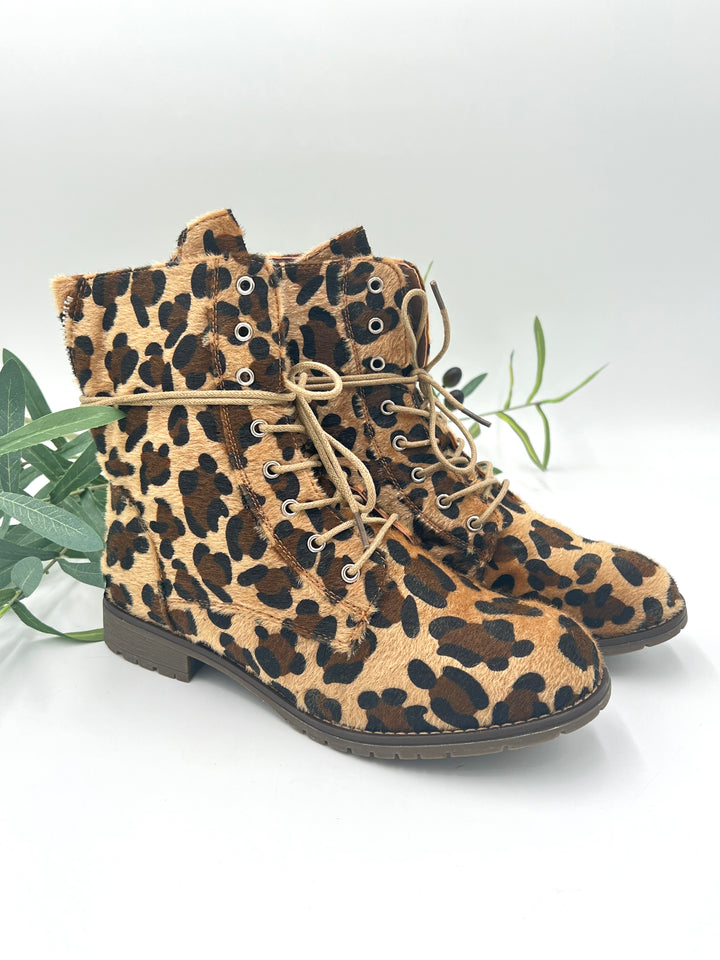 Stiefelette Leopardo