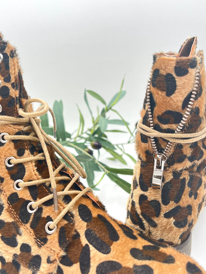 Stiefelette Leopardo