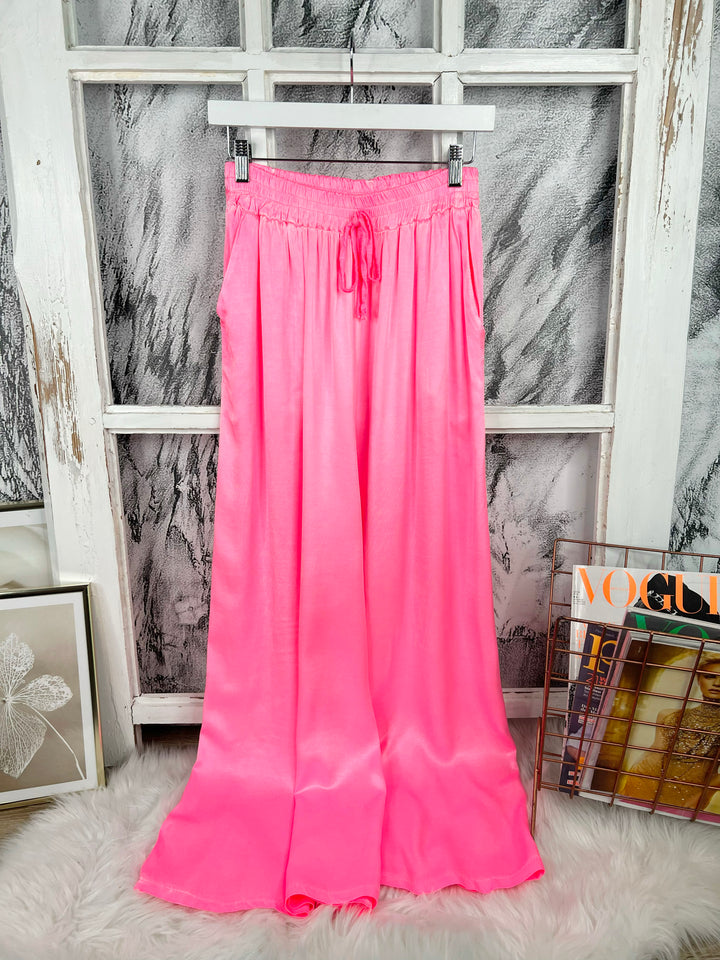 Culotte Hose Neon Pink