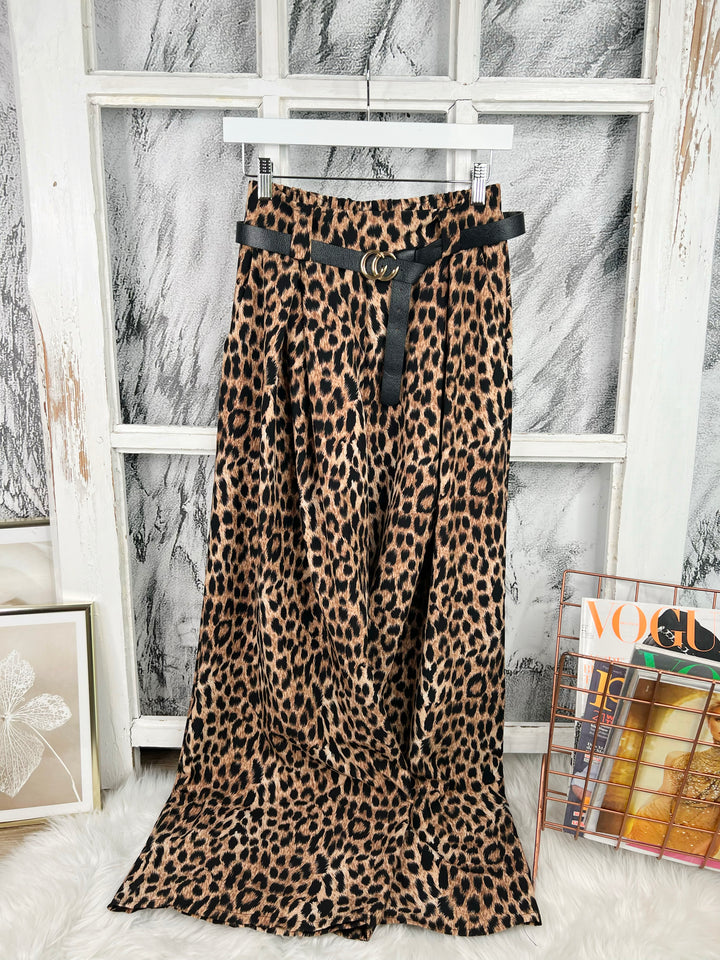 Culotte Hose Wild Leo Print