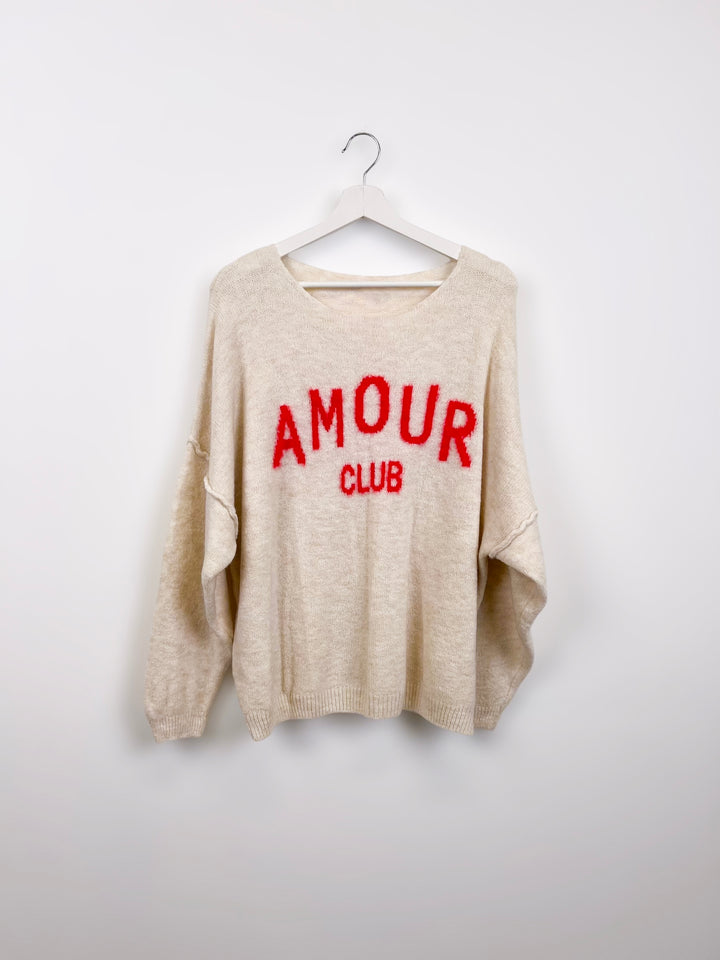 Strickpullover Amour Club